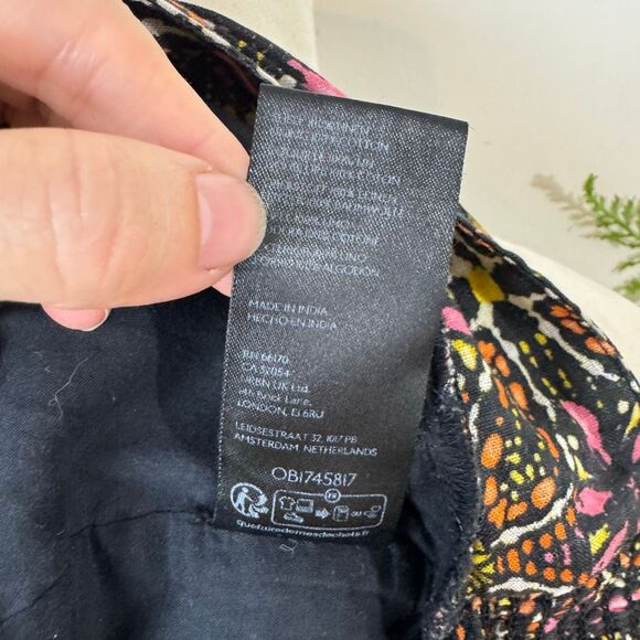 ANTHROPOLOGIE | one-shoulder linen top | medium | linen - Picture 10 of 12